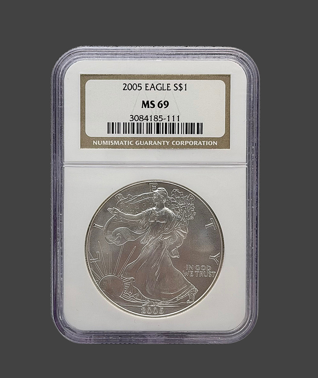 2005 MS69 Silver Eagle