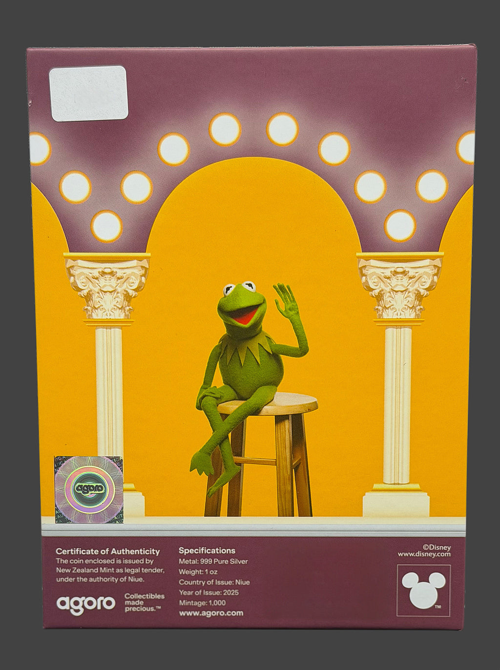 AGORO 1oz Kermit the frog