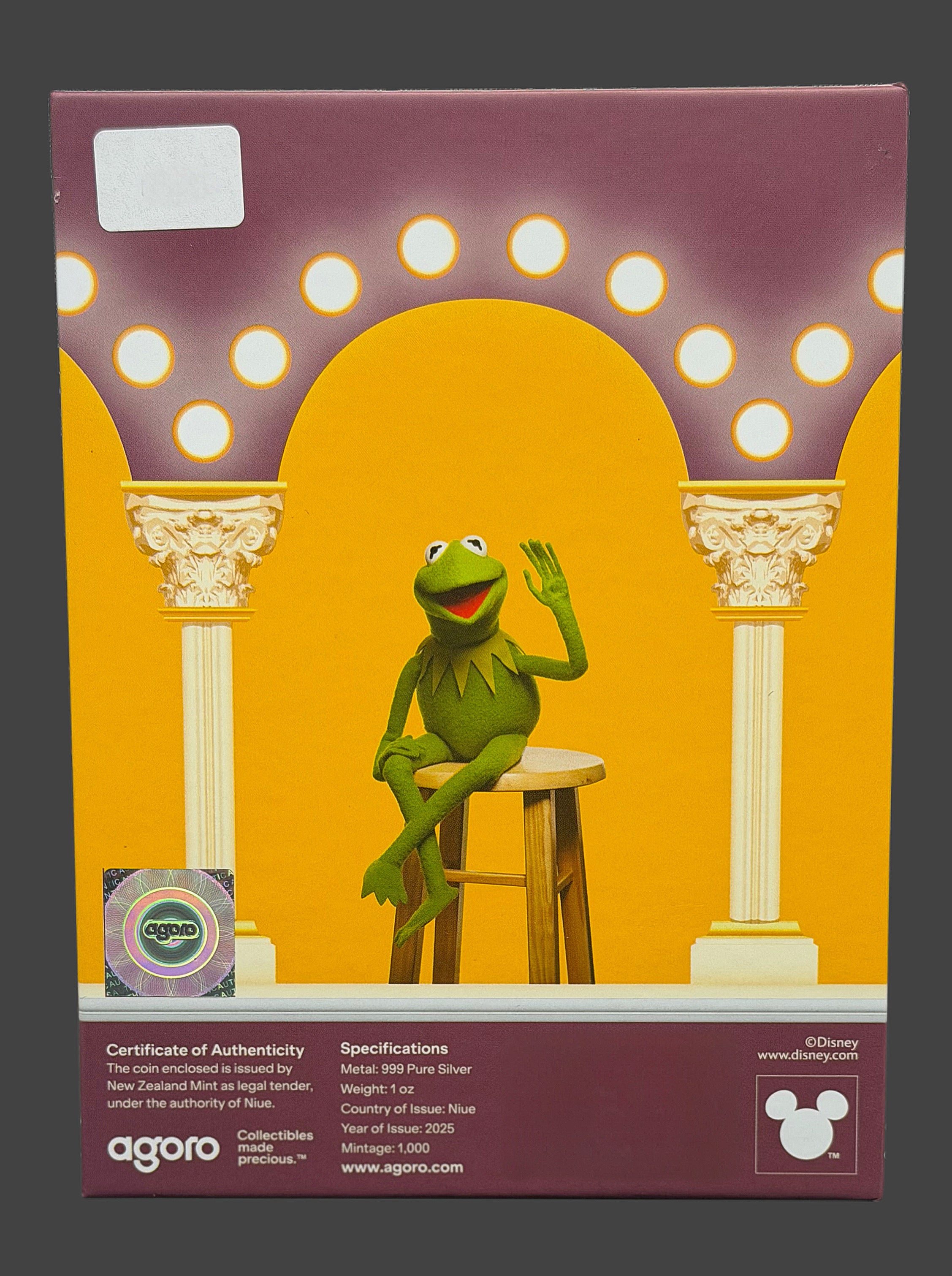 AGORO 1oz Kermit the frog