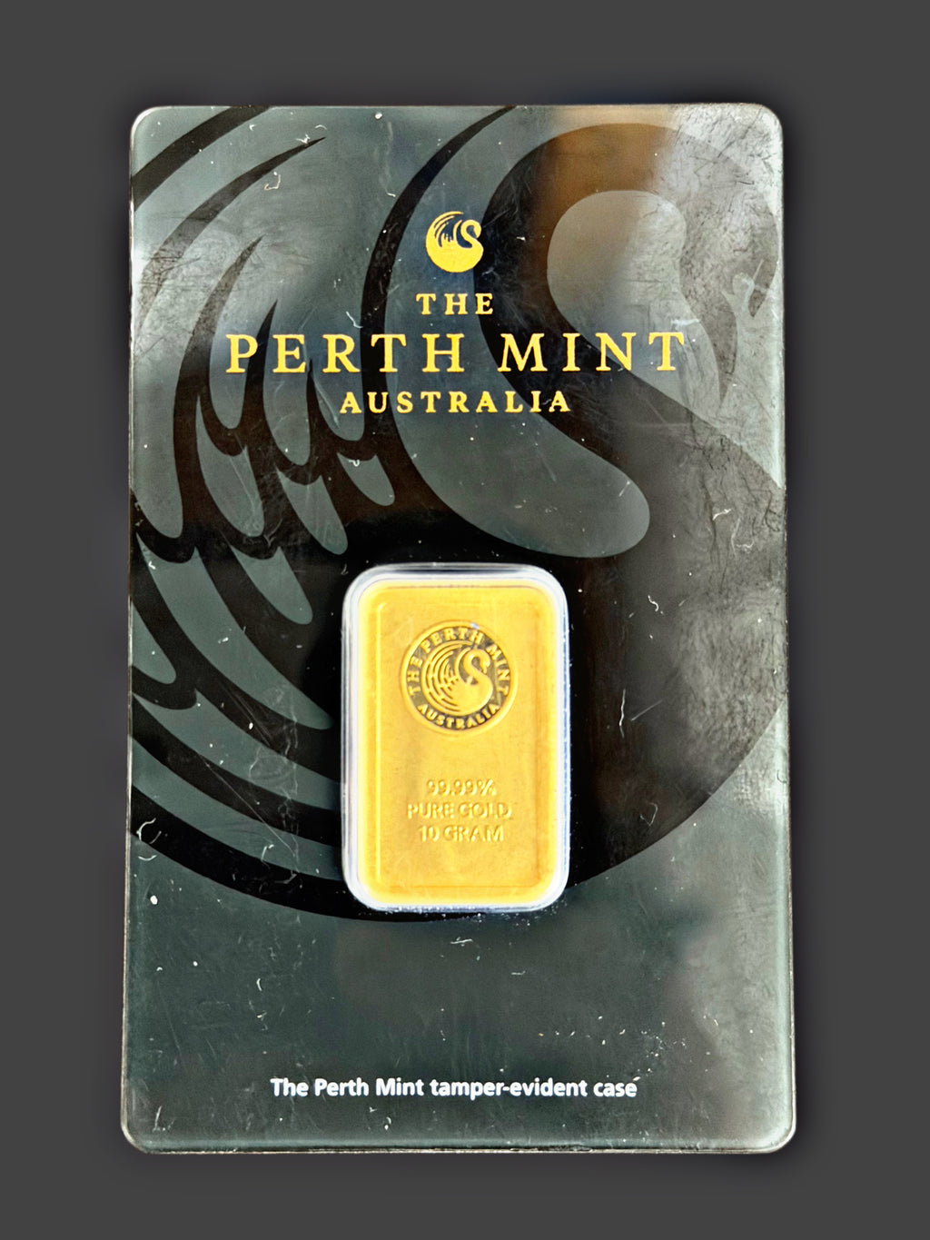 Perth mint 10g bar in assay