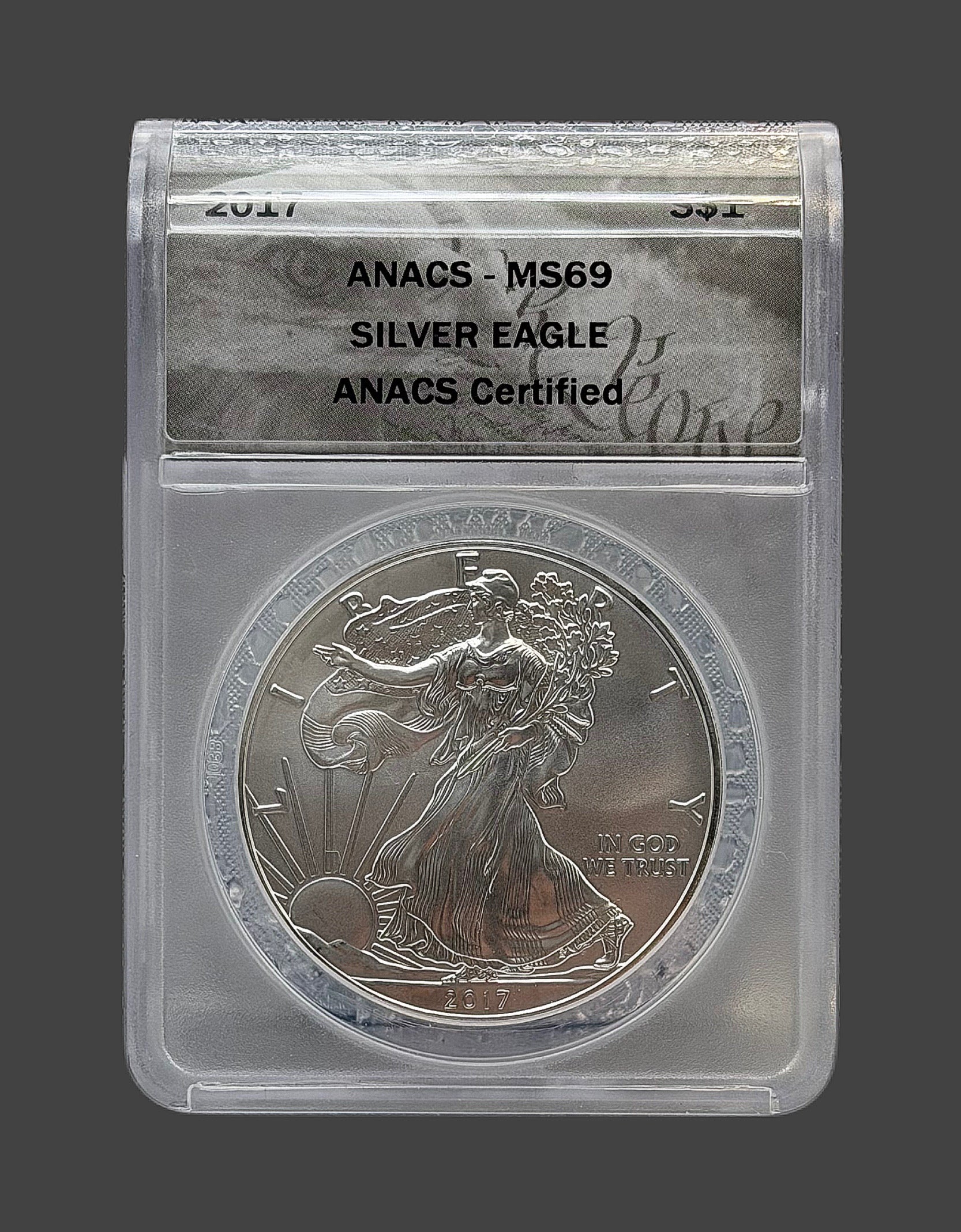 2017 ANACS MS69 Silver Eagle