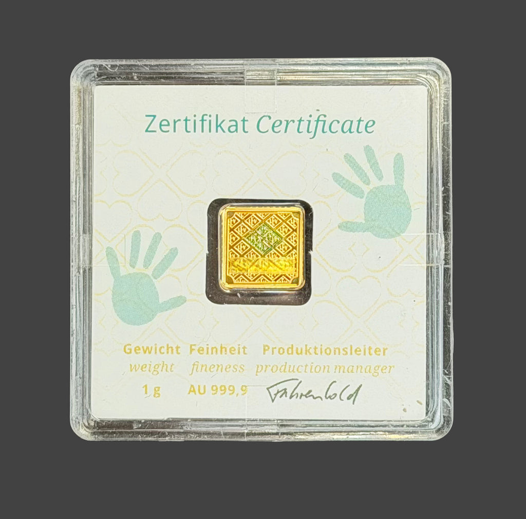 1g Geiger bar ( in assay )