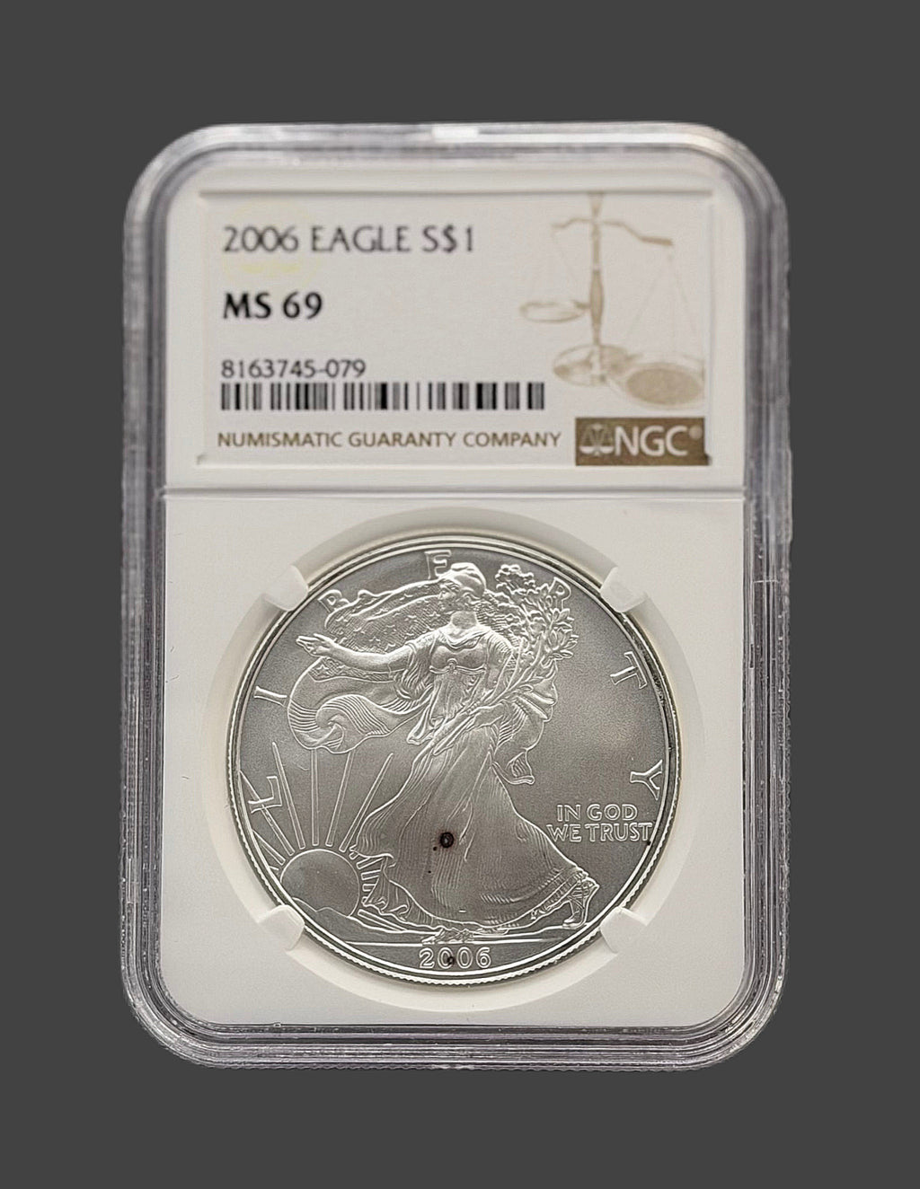 2006 MS69 Silver Eagle