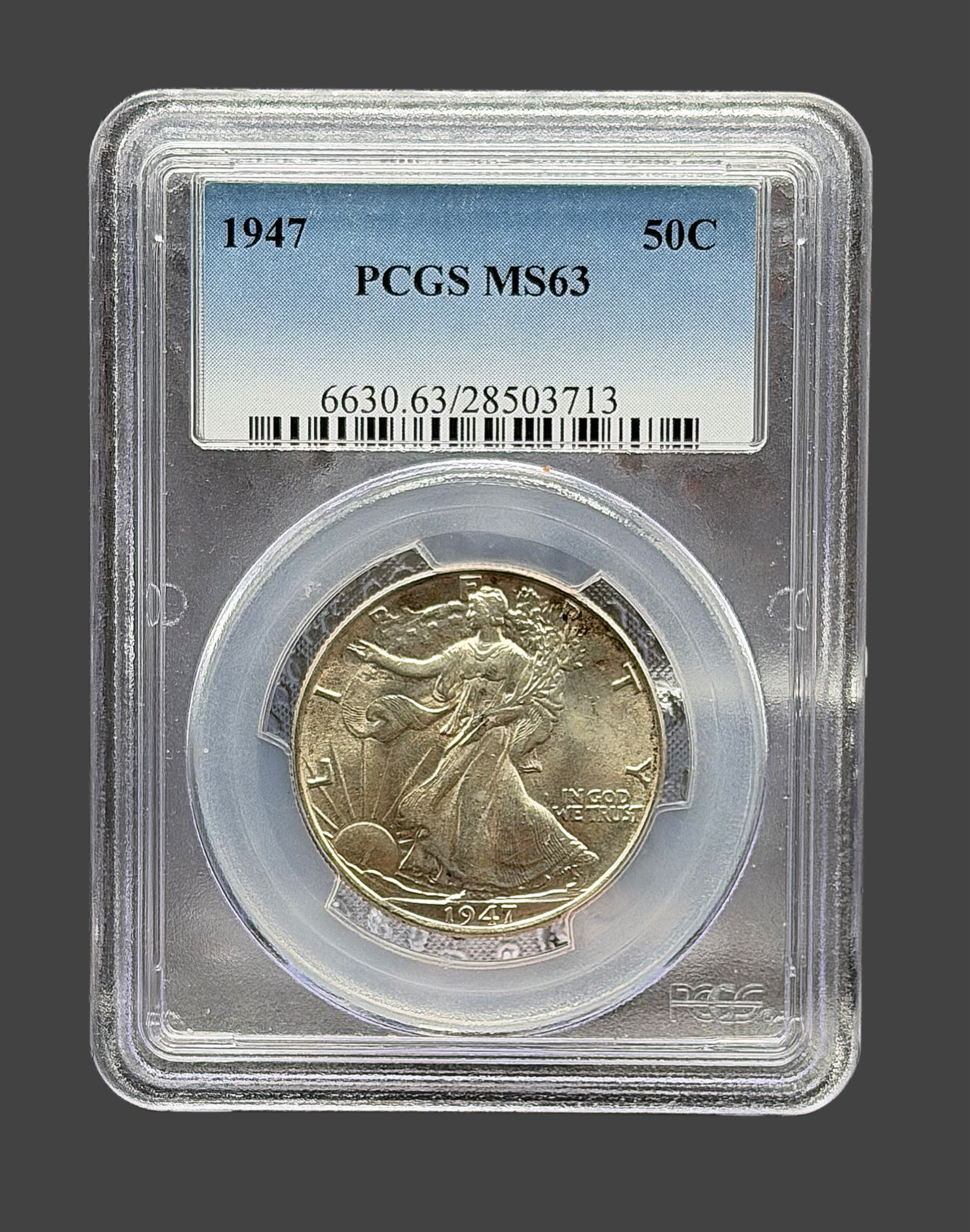 1947 MS63 walking liberty