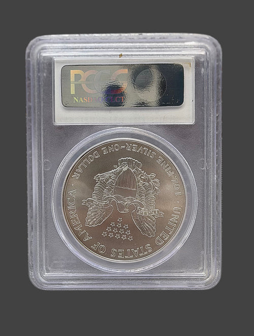 2002 PCGS MS69 Silver Eagle