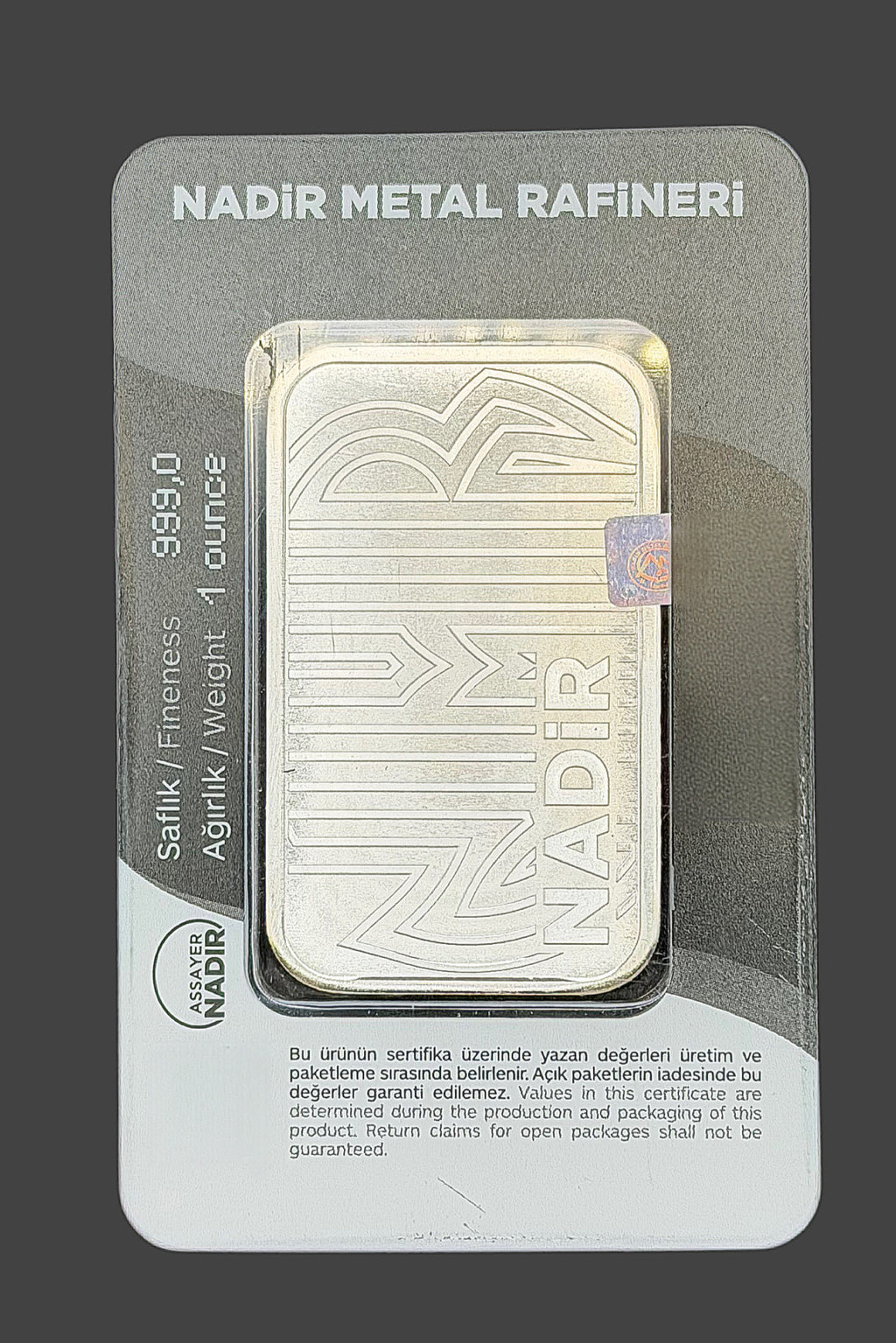 1oz Nadir Bar