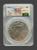 CAC MS70 Silver Eagle