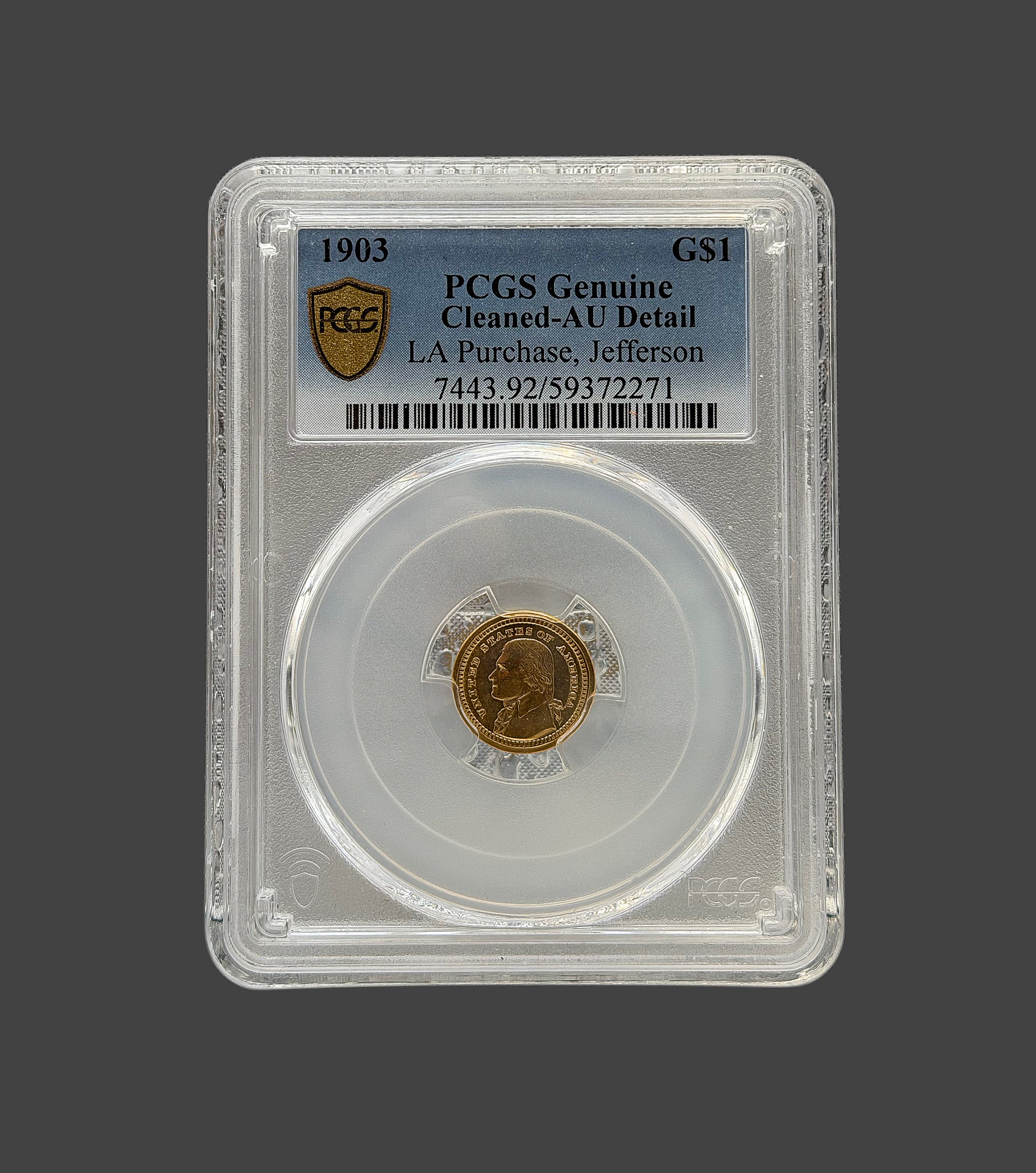 1903 LA Purchase, Jefferson PCGS