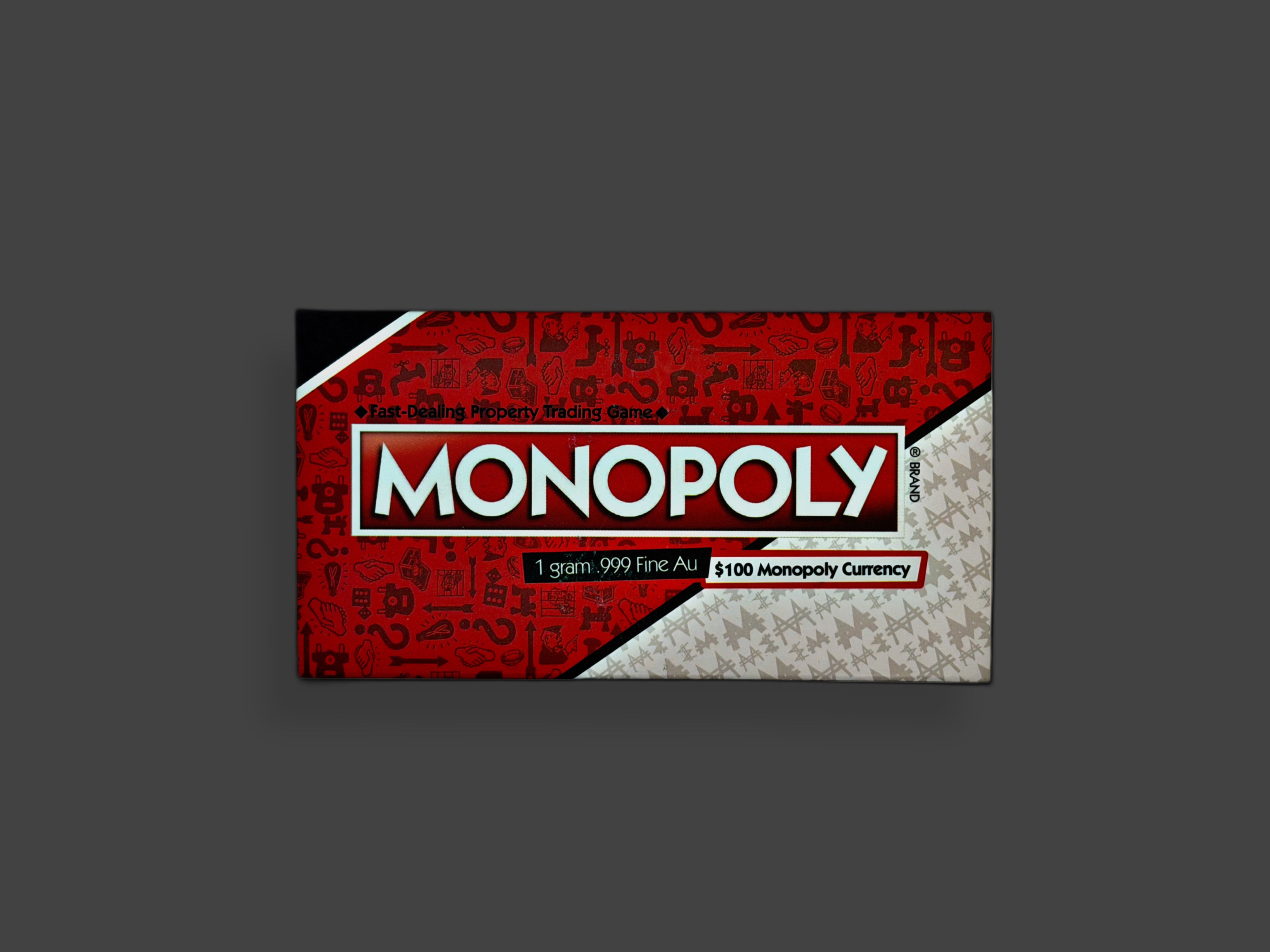 Monopoly Currency 1g .999 gold