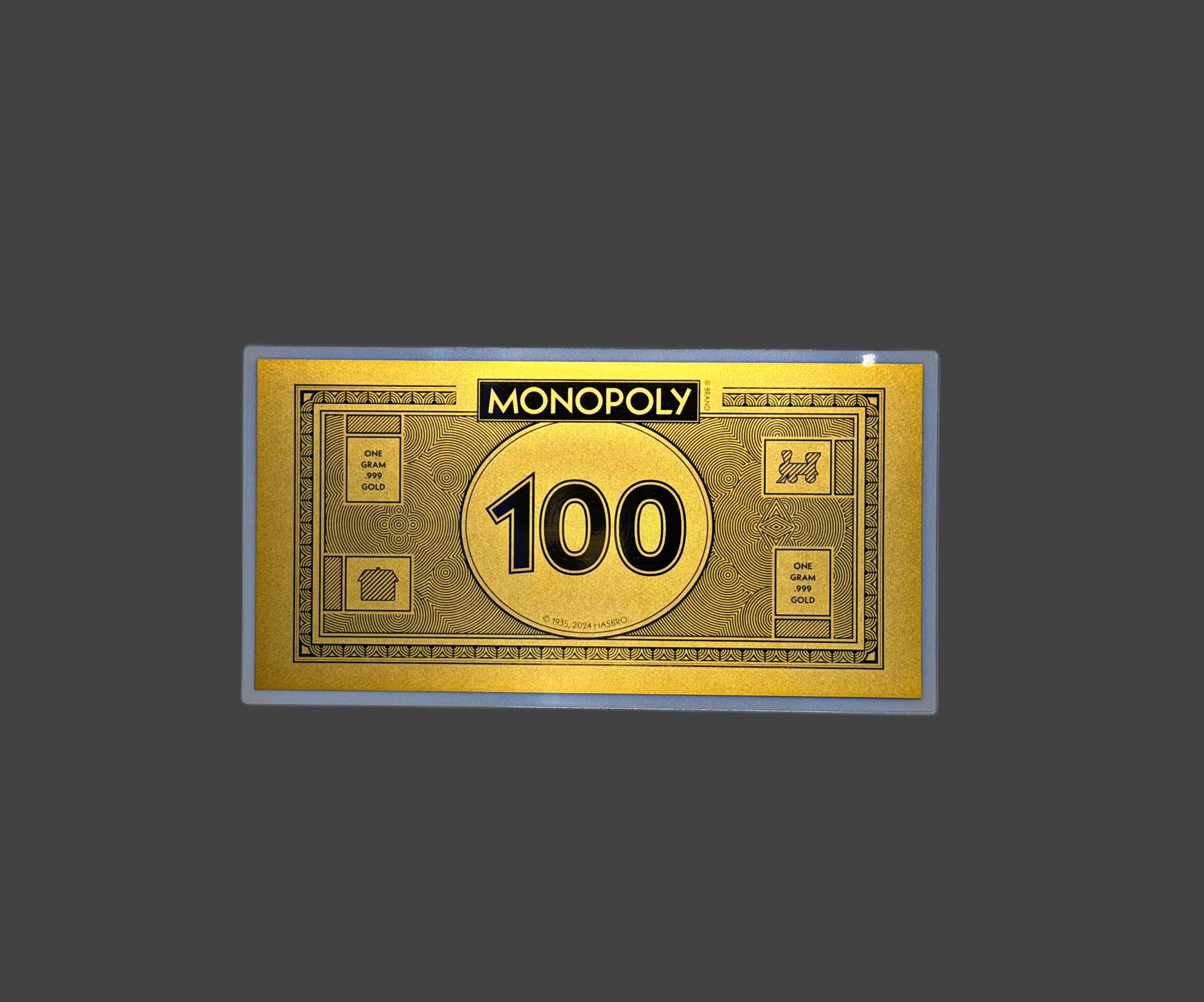 Monopoly Currency 1g .999 gold