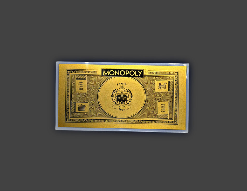 Monopoly Currency 1g .999 gold