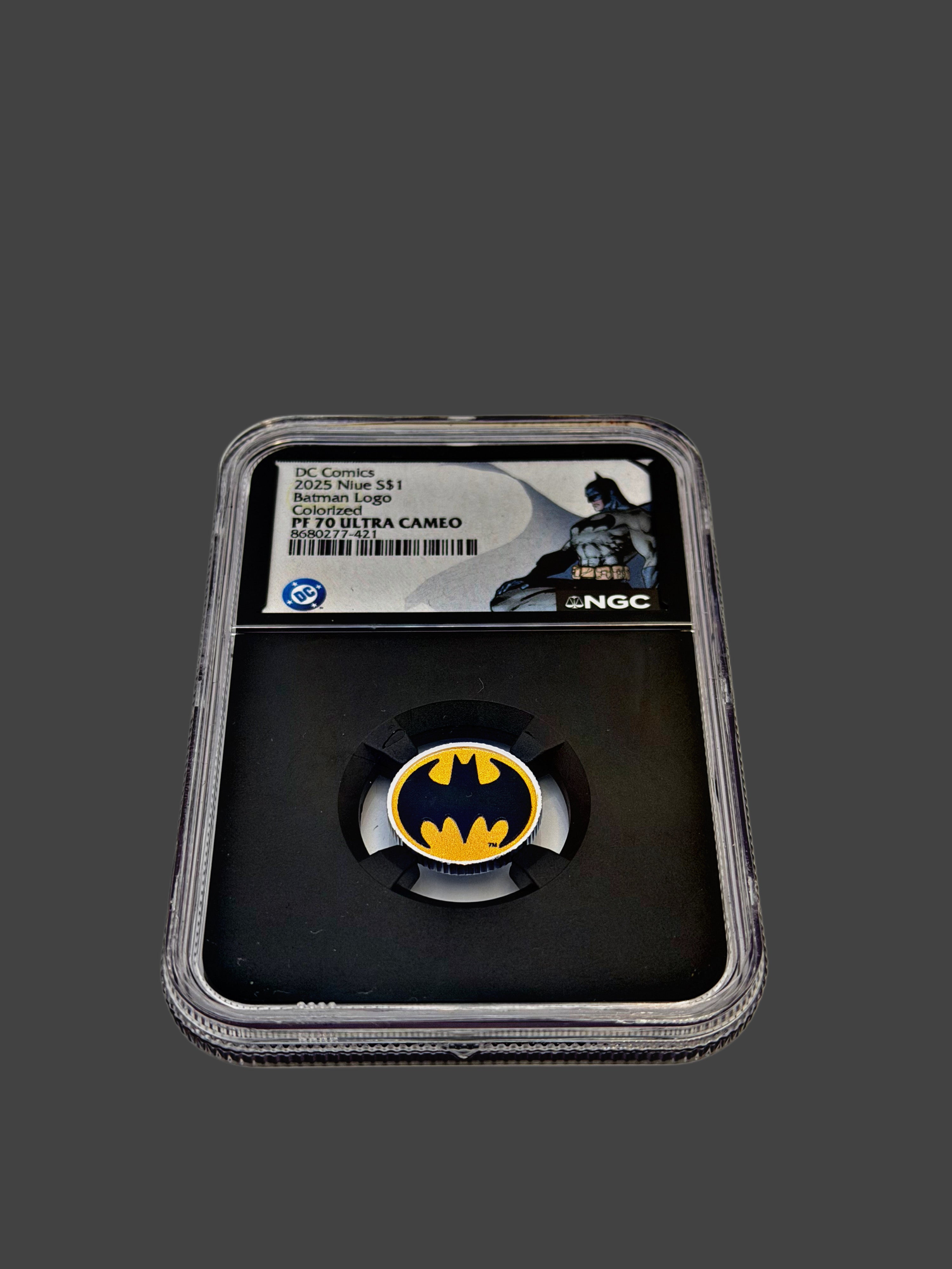 1/10oz Colorized Batman NIUE PF 70